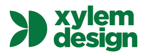 Dark green logo for xylem design